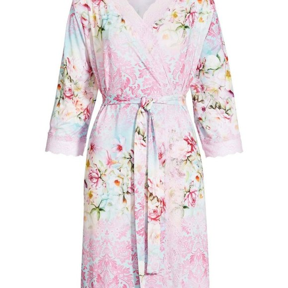 Peter Alexander Silky Floral Robe - Picture 4 of 16